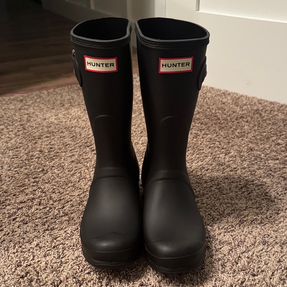 Hunter original Short Black Boots - Picture 4 of 8